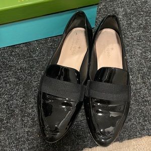 kate spade corina black patent
